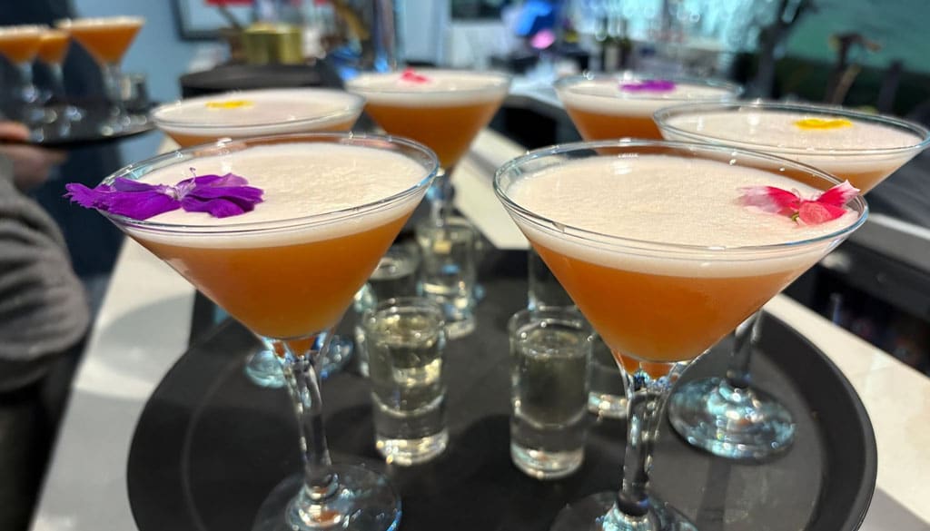 Room 5 Drinks Menu Tray