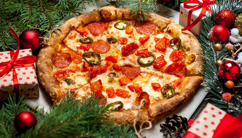 Room 5 Christmas Pizza